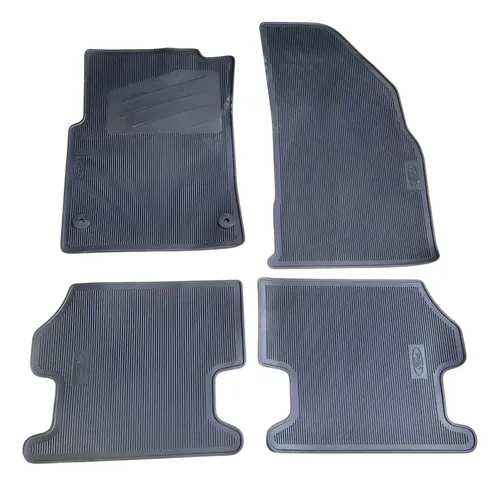 Jogo Tapete Ford Fiesta Sedan 1.6 8v Flex 2006 Preto