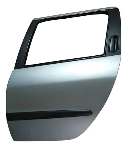 Porta Traseira Lado Esquerdo Peugeot 206 Sw 2005 Traseira Esquerdo Preto