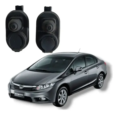 Par Interruptor Trava Porta Honda Civic Lxs 2012 2016