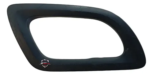 Moldura Maçaneta Dianteira Direita Peugeot 308 2013 Preta Dianteira