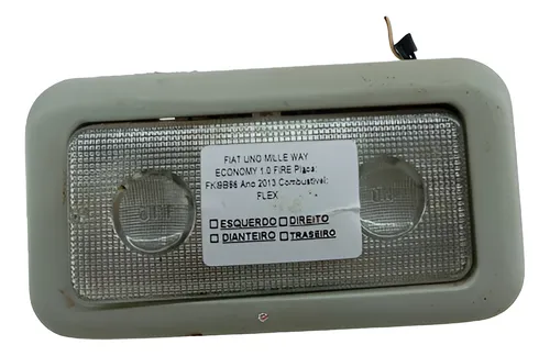 Luz Teto Cortesia Fiat Uno Way 2013