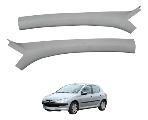 Par Moldura Coluna Parabrisa Peugeot 206 2008 9625053377