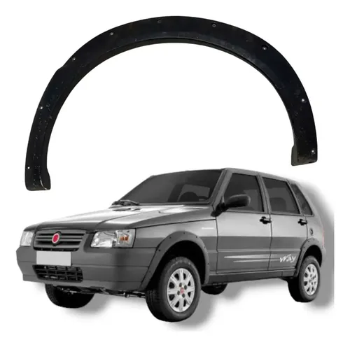 Aplique Paralama Traseiro Esquerdo Fiat Uno Mille 2012