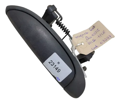 Maçaneta Externa Esquerda Renault Clio 2005 2015 Preto Dianteira