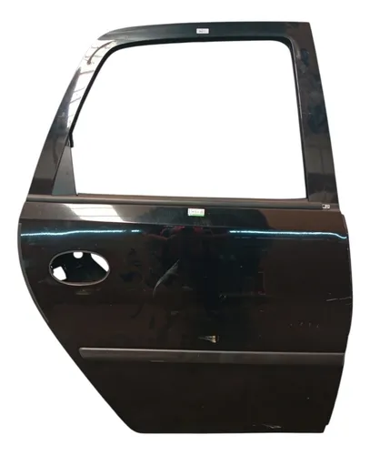 Porta Traseira Direita Chevrolet Meriva 2003 2012 Traseira Direita Preto