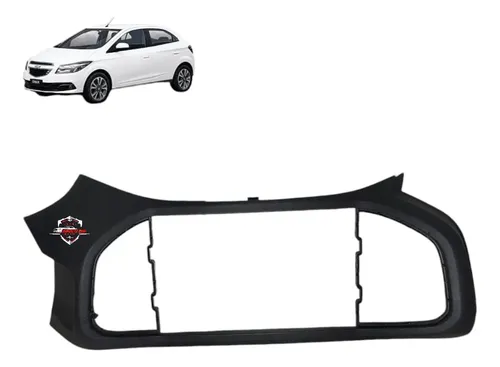 Moldura Painel Central Multimídia Chevrolet Onix 2014