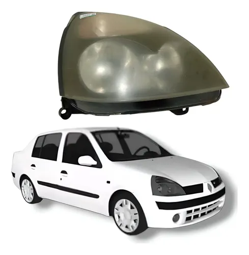 Farol Dianteiro Direito Renault Clio Megane 2004 Direito