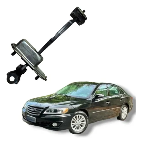 Limitador Porta Dianteira Direita Hyundai Azera 2009 A 2011 Dianteira Direita Cinza