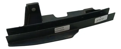 Guia Vidro Porta Traseira Esquerda Fiat Siena 2007 Preto