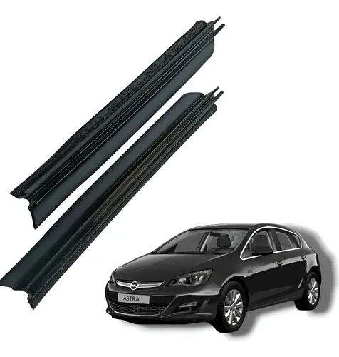 Par Guia Vidro Fixo Traseiro Chevrolet Astra Sedan 2010