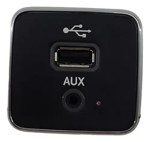 Entrada Usb Auxiliar Fiat Argo 2019 Preto