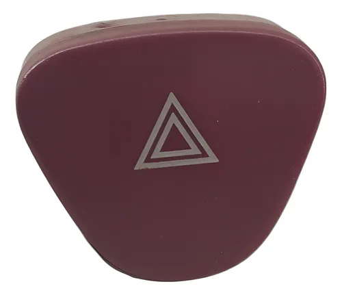 Botao Pisca Alerta Citroen C3 2003 2012 Vermelho