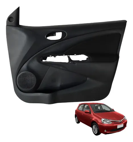 Forro Porta A V D  Toyota Etios 2013 2018 Preto