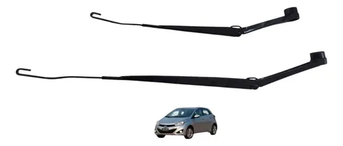 Par Braço Limpador Parabrisa Hyundai Hb20 2013 W000028488 Esquerdo