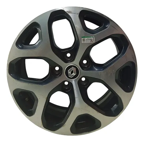 Roda Aro 17 Renault Captur 2017 2021 Preto