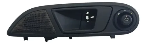 Macaneta Interna Dianteira Esquerda Ford Fiesta 2014 2017 Preto Dianteira