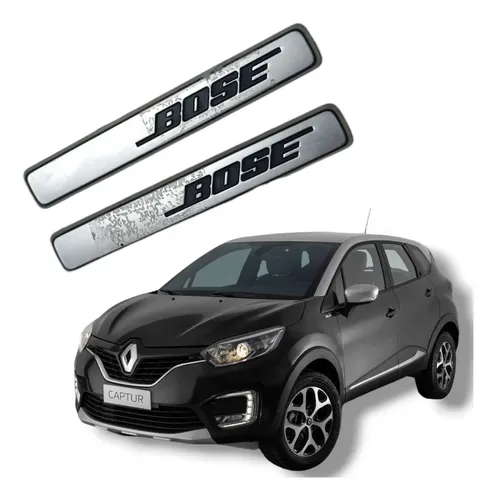 Friso Acabamento Bose Renault Captur 2018 A 2021 Cinza
