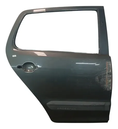 Porta Traseira Esquerda Vw Crossfox 2011 2015 Traseira Esquerdo