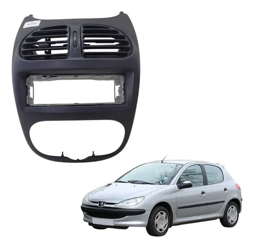 Moldura Painel Central Difusor Ar Peugeot 206 2001 2008