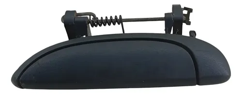 Macaneta Externa Dianteira Esquerda Renault Scenic 2002 2010 Preto Dianteira