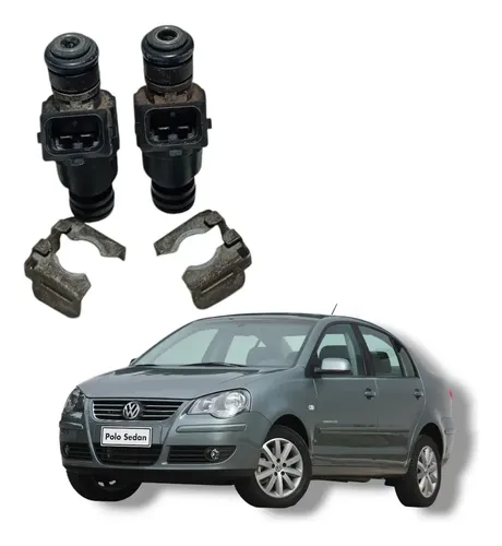Par Bico Injetor Vw Polo Comfortline 1.6 Flex 2008 2013
