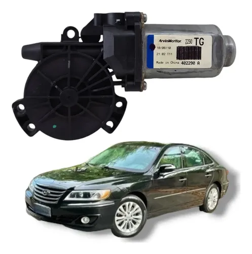 Motor Maquina Vidro Dianteiro Direito Hyundai Azera 2009 11