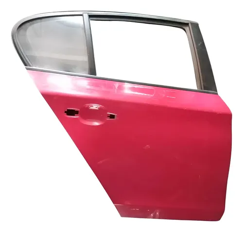 Porta Traseira Lado Esquerdo Bmw 118i 2010 Traseira Esquerdo Vermelho