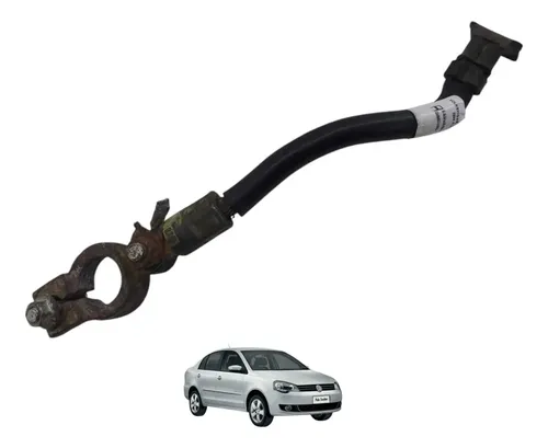 Cabo Polo Negativo Bateria Vw Polo Comfortline 1.6 2008 2013