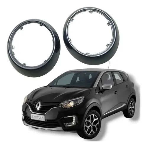 Par Acabamento Difusor Painel Renault Captur 2018 A 2021