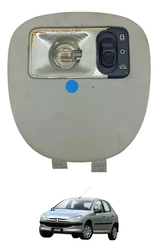 Luz Teto Cortesia Peugeot 206 207 2005 2012 9625049077
