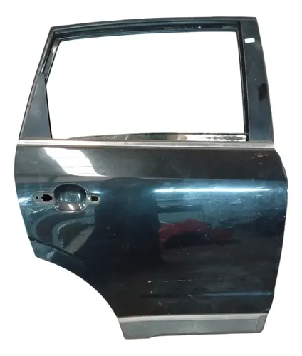 Porta Traseira Direita Chevrolet Captiva 2010 Traseira Direita Preto