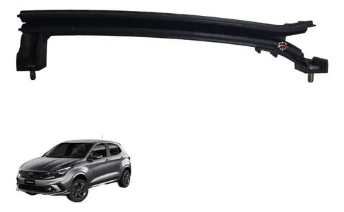 Guia Caneleta Traseira Direita Fiat Argo 2019 Preto