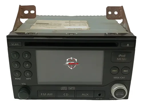 Radio Nissan Frontier 2.5 2012 A 2014 Preto