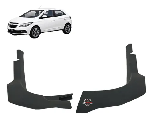 Par Soleira Dianteira Chevrolet Onix Prisma 2014 Preto