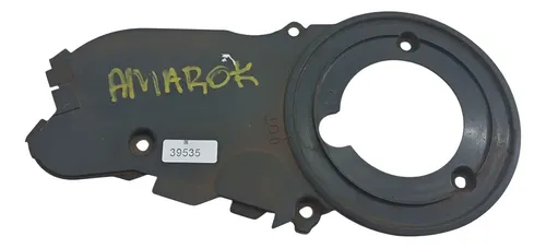 Capa Inferior Correia Dentada Vw Amarok 2010 2020 Preto