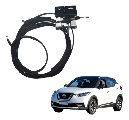 Alavanca Abertura Capo Portiola Tanque Nissan Kicks 2016 22