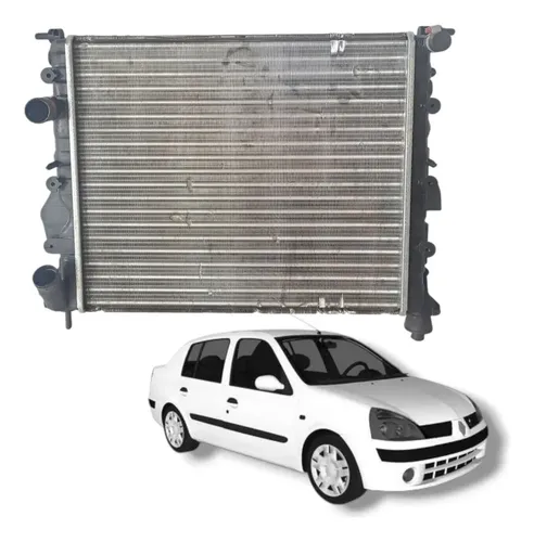 Radiador Água Motor Renault Clio 1.0 16v 2004