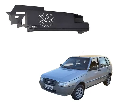 Suporte Bagagito Direito Fiat Uno Mille  2012 100169878 Preto