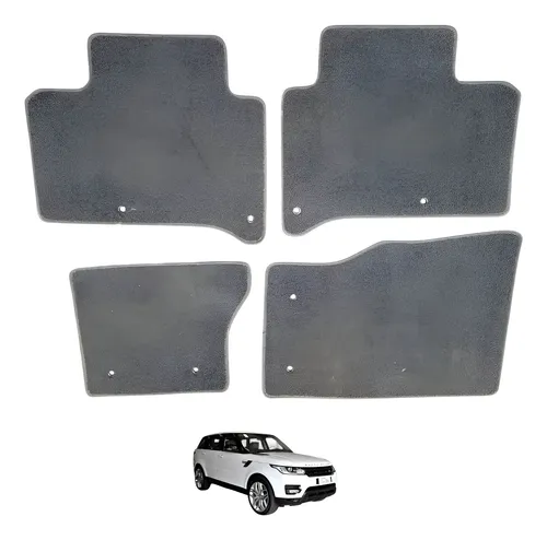 Jogo Tapete Land Rover Range Rover Sport 2014 Branco