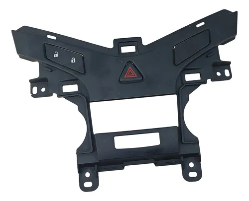Moldura Pisca Alerta Comando Ar Gm Cruze 2012 2015 Preto