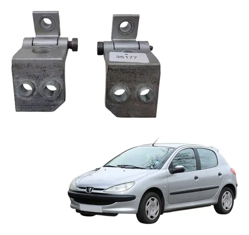 Par Dobradiça Porta Dianteira Le Peugeot 206 2001 2008