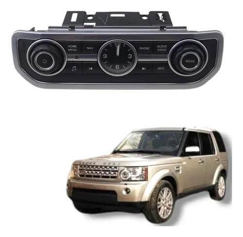 Comando Radio Som Relógio Land Rover Discovery 4 2009 A 2013